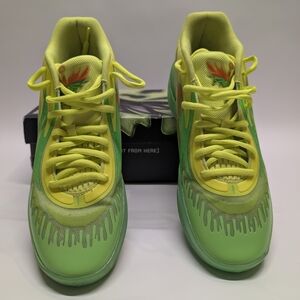 Puma Green and Yellow Sneakers